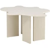 Venture Design Valgomojo stalas Flower 190x123x76 cm, smėlio spalvos MDF