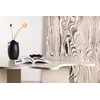 Venture Design Valgomojo stalas Flower 190x123x76 cm, smėlio spalvos MDF