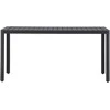 Venture Design Valgomojo stalas Giardini 150x85x72 cm Juodas