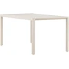 Venture Design Valgomojo stalas Giardini 150x85x72 cm Smėlio spalvos Aliuminis