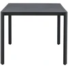 Venture Design Valgomojo stalas Giardini 200x90x72 cm Juodas Aliuminis