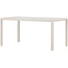 Venture Design Valgomojo stalas Giardini 150x85x72 cm Smėlio spalvos Aliuminis