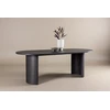 Venture Design Valgomojo stalas, Grundsund, 220x100 cm, Juodas