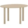 Venture Design Valgomojo stalas Hilo 130x110 cm Natūralaus MDF