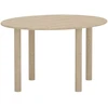 Venture Design Valgomojo stalas Hilo 130x110 cm Natūralaus MDF