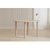 Venture Design Valgomojo stalas Hilo 130x110 cm Natūralaus MDF