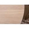 Venture Design Valgomojo stalas ir kėdžių rinkinys Bianca 110x74 cm Juoda Smėlio MDF Audinys
