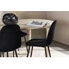 Venture Design Valgomojo stalas ir kėdžių komplektas Andy valgomojo stalas ir Polar valgomojo kėdė 180x90 cm balta plienas