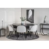 Venture Design Valgomojo stalas, Kopenhaga, ⌀140 cm, Juodas