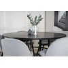 Venture Design Valgomojo stalas, Kopenhaga, ⌀140 cm, Juodas
