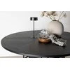 Venture Design Valgomojo stalas, Kopenhaga, ø140 cm, Juodas
