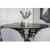 Venture Design Valgomojo stalas, Kopenhaga, ⌀140 cm, Juodas