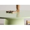 Venture Design Valgomojo stalas Lanzo 120 cm žalias MDF