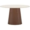 Venture Design Valgomojo stalas Lanzo smėlio spalvos MDF