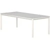 Venture Design Valgomojo stalas, Lino, 220x100x74 cm, smėlio spalvos