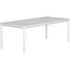 Venture Design Valgomojo stalas, Lino, 220x100x74 cm, smėlio spalvos