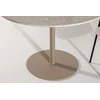 Venture Design Valgomojo stalas, Lycke, ⌀110 cm, Bėžio spalva