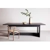 Venture Design Valgomojo stalas, Milly, 100x235 cm, Juodas