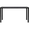 Venture Design Valgomojo stalas Mirko 140x80x74 cm Juodas
