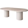 Venture Design Valgomojo stalas Narvik 100x200 cm Smėlio spalvos MDF