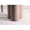 Venture Design Valgomojo stalas Olivia 110 cm tamsiai rudos spalvos MDF