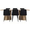 Venture Design Valgomojo stalas Olivia 210x100 cm balintas