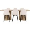 Venture Design Valgomojo stalas Olivia 210x100 cm Baltas