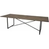 Venture Design Valgomojo stalas, Padang, 250x100x76 cm, Juodas