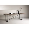 Venture Design Valgomojo stalas, Padang, 250x100x76 cm, Juodas
