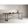 Venture Design Valgomojo stalas, Padang, 250x100x76 cm, Juodas