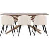 Venture Design Valgomojo stalas Piazza 180x90 cm Mocha