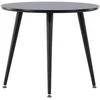 Venture Design Valgomojo stalas, Plaza vaikams, ø60 cm, juodas