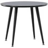 Venture Design Valgomojo stalas, Plaza vaikams, ø60 cm, juodas