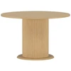 Venture Design Valgomojo stalas Reko Apvalus Natūralus MDF