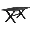 Venture Design Valgomojo stalas, Rives, 200x100 cm, Juodas