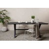 Venture Design Valgomojo stalas, Rives, 200x100 cm, Juodas