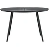 Venture Design Valgomojo stalas San Vito 120 cm juodas Polywood