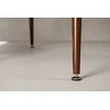 Venture Design Valgomojo stalas, Sanford, 180x90x75 cm, Tamsiai rudas
