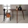Venture Design Valgomojo stalas, Sanford, 180x90x75 cm, Tamsiai rudas