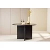 Venture Design Valgomojo stalas, Strada, 120/170x120x74 cm, Juodas