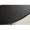 Venture Design Valgomojo stalas, Strada, 120/170x120x74 cm, Juodas