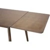 Venture Design Valgomojo stalas su išplėtimo lenta, Walle, 75x45 cm, Riešutas