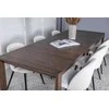Venture Design Valgomojo stalas su slankikliu 170x40x40 cm Rudas