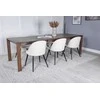 Venture Design Valgomojo stalas su slankikliu 170x40x40 cm Rudas