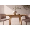 Venture Design Valgomojo stalas Yakidon 60x60 cm, guminės medienos ąžuolo imitacijos MDF