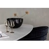 Venture Design Valgomojo stalo ir kėdžių komplektas Grönvik valgomojo stalas ir Selma valgomojo kėdė 180x75 cm juodas MDF