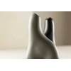 Venture Design Vaza, Aya, 16x9x4 cm, Tamsiai pilka