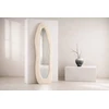 Venture Design Veidrodis Mirza 193x67 cm Smėlio spalvos