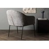 Venture Design Vieno asmens sofa, Catania, 80x88x85 cm, šviesiai pilka