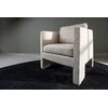 Venture Design Vieno asmens sofa, Ragusa, 74x87x80 cm, Balta
